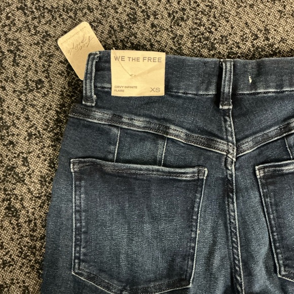 NWT Free People Infinite Curvy Flare Jean - Picture 8 of 10